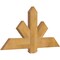 Ekena Millwork Kennewick Rough Sawn Timber Gable Bracket, Western Red Cedar, 48"W x 24"H x 2"D x 6"F, 12/12 Pitch GBW048X24X0206KEN00RWR - alternate 2